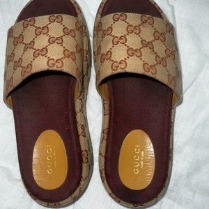 Gucci platform sandals